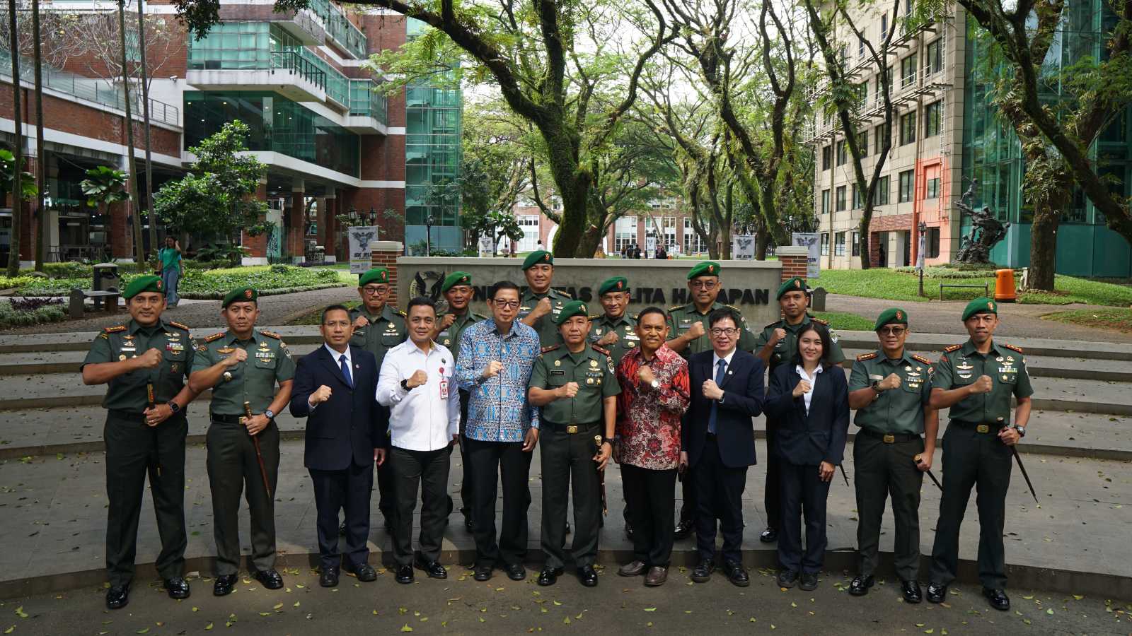 UPH & Korem 052/Wijayakrama: Bangun Ketahanan Nasional lewat Komunikasi Sosial dan Keamanan Siber 