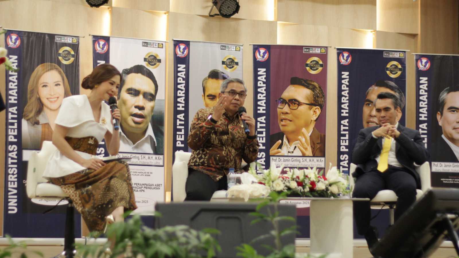 Hadirkan Ketua KPK, Mahasiswa Doktor Hukum UPH Gagas Diskusi Terkait UU Perampasan Aset bagi Koruptor 