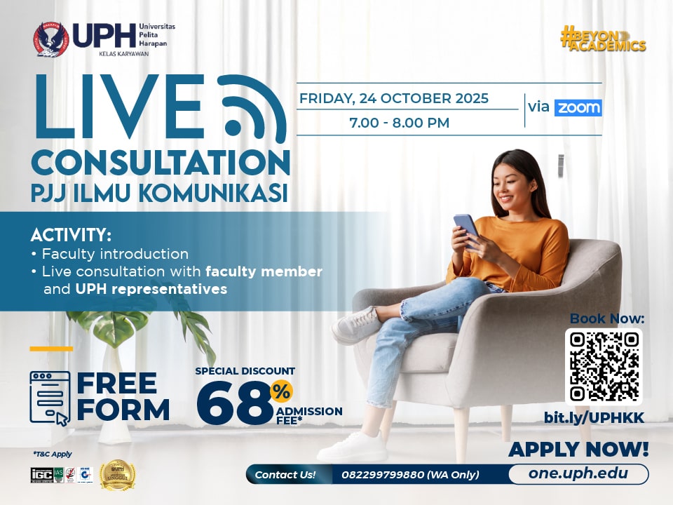 Live Consultation – PJJ Ilmu Komunikasi