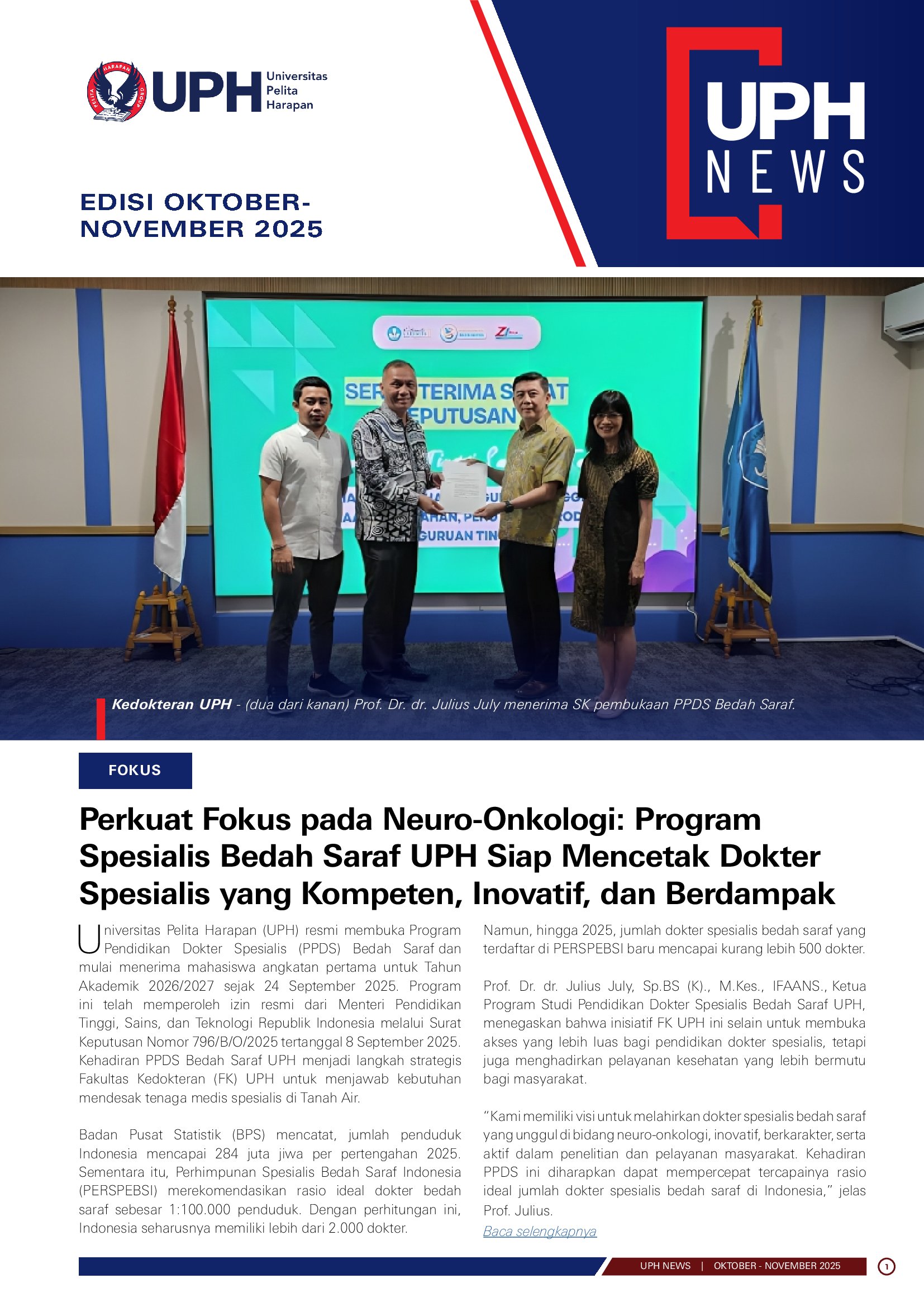 UPH News Volume 15