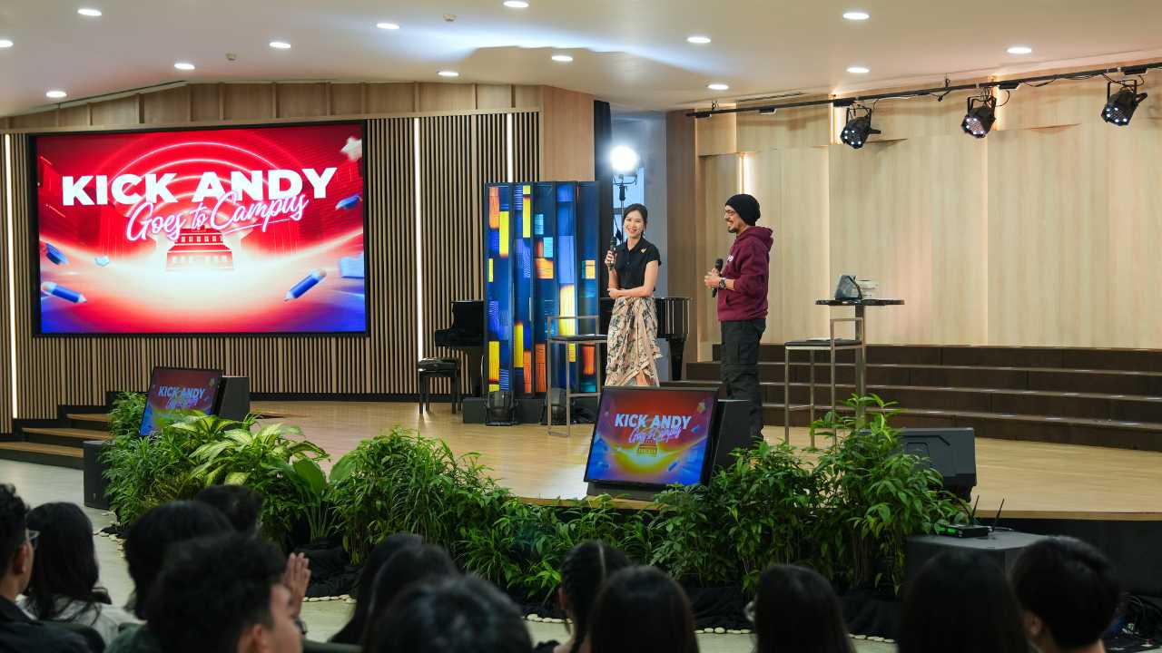 “Kick Andy Goes to Campus” di UPH Dorong Mahasiswa Jadi Generasi Cerdas, Kreatif, dan Siap Berdampak di Era AI 