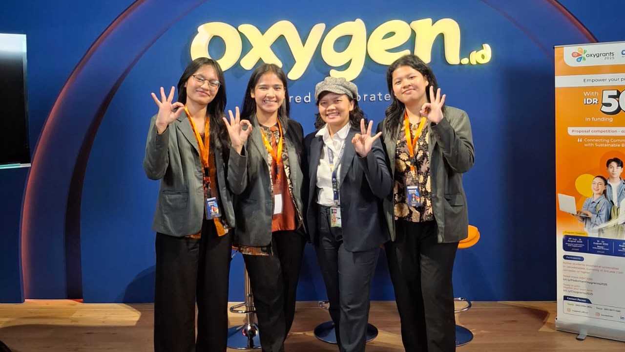Jembatani Kesenjangan Digital, Mahasiswa Prodi PGSD UPH Raih Dana Hibah Rp50 Juta di Oxygrants 2025 