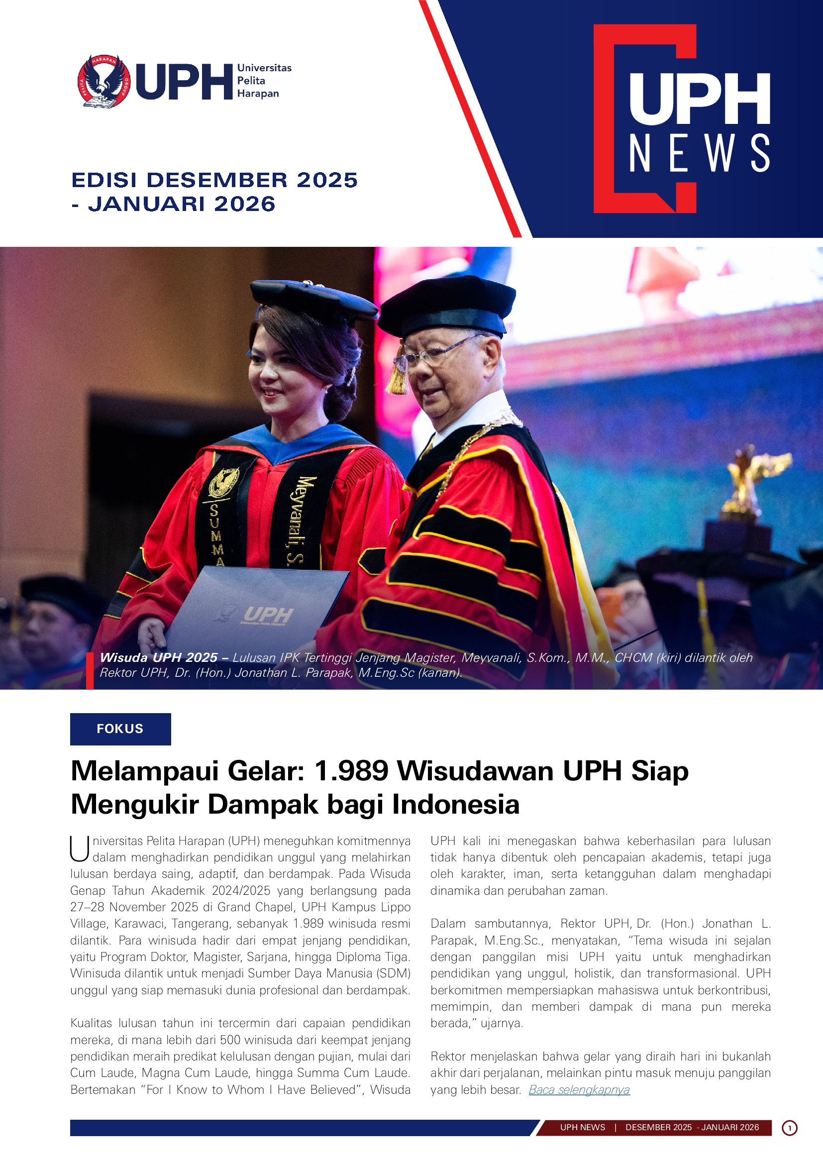 UPH News Volume 16
