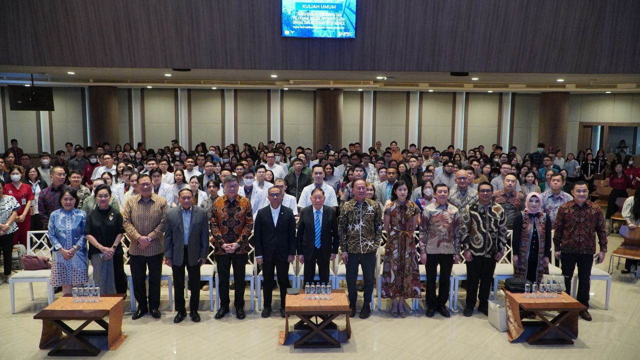 FK UPH Gelar Kuliah Umum, Mendiktisaintek RI Dorong Dokter Spesialis Manfaatkan AI untuk Masa Depan Pendidikan dan Riset