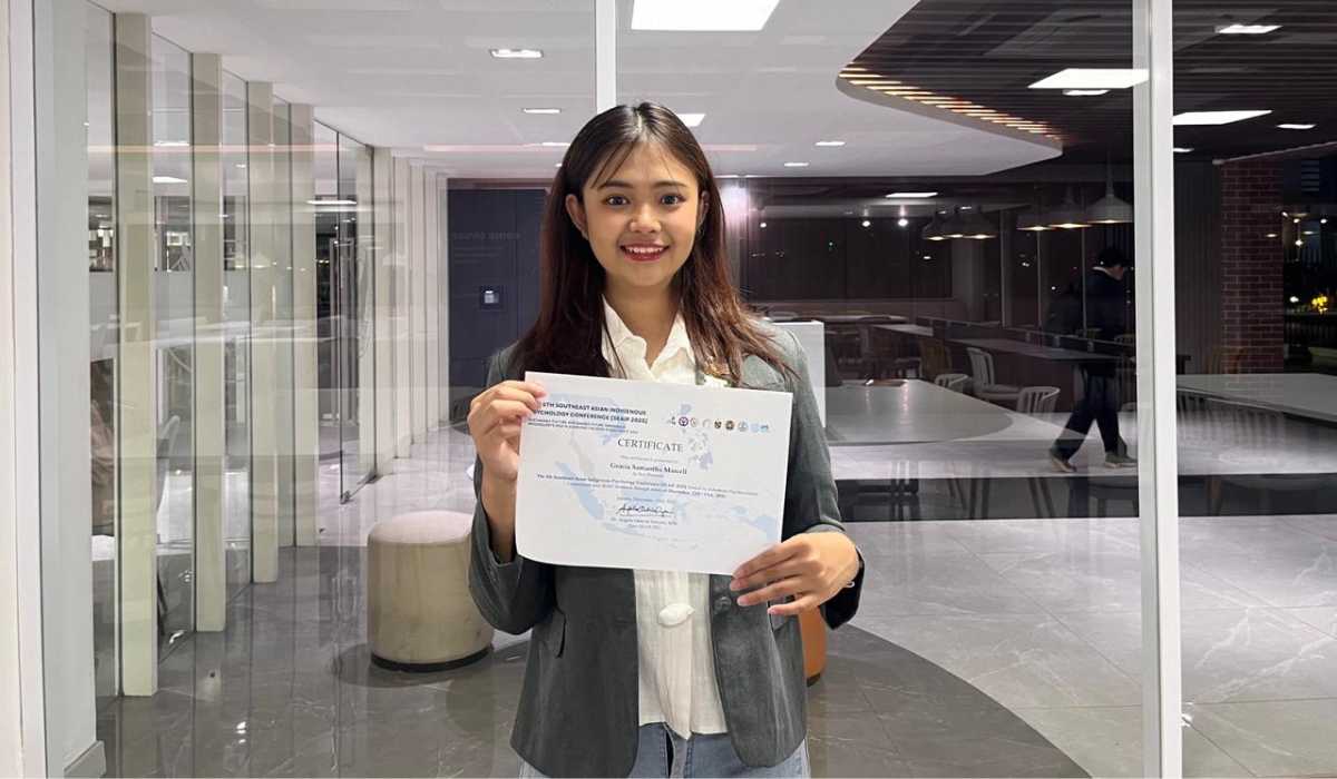 Mengangkat Isu KDRT dari Perspektif Iman, Mahasiswi Psikologi UPH Raih Best Presenter di SEAIP 2025