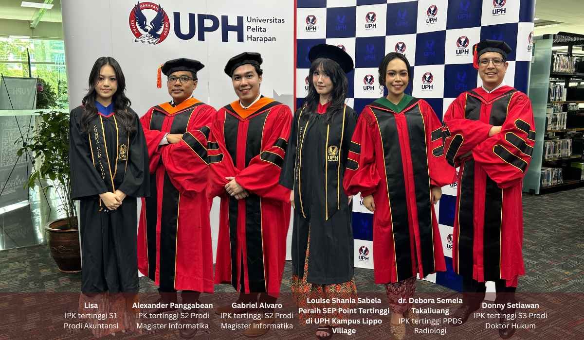 Dari Ruang Kelas hingga Dunia Profesional, Lulusan Terbaik UPH Tunjukkan Prestasi, Karakter, dan Dampak Nyata