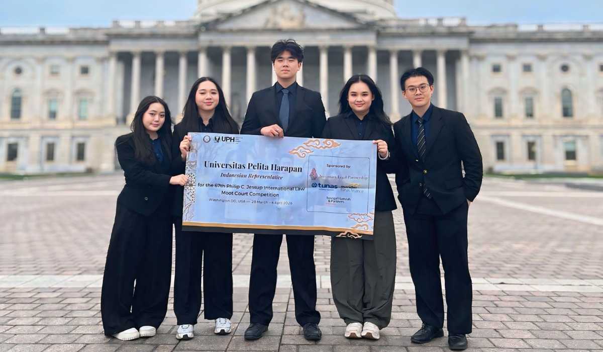 Mengurai Kasus “The Gordian Gorge”, Tim FH UPH Tembus Panggung Dunia dan Menjadi yang Terbaik dari Indonesia di Jessup 2026