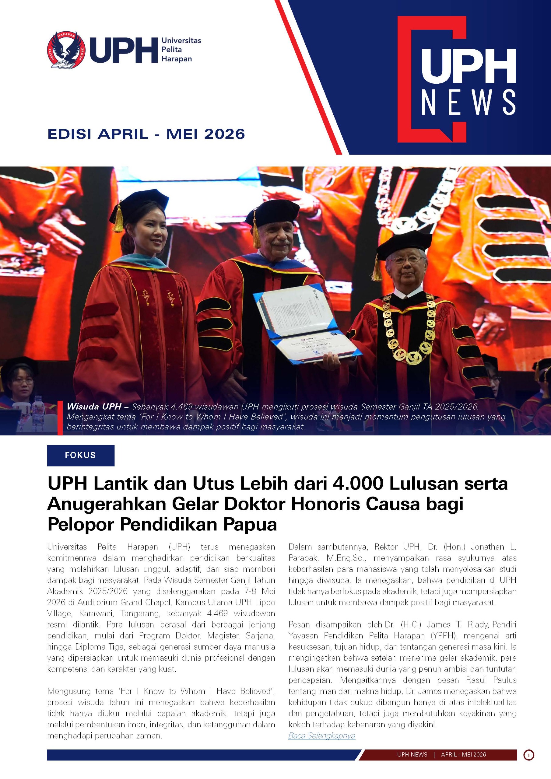 UPH News Volume 18