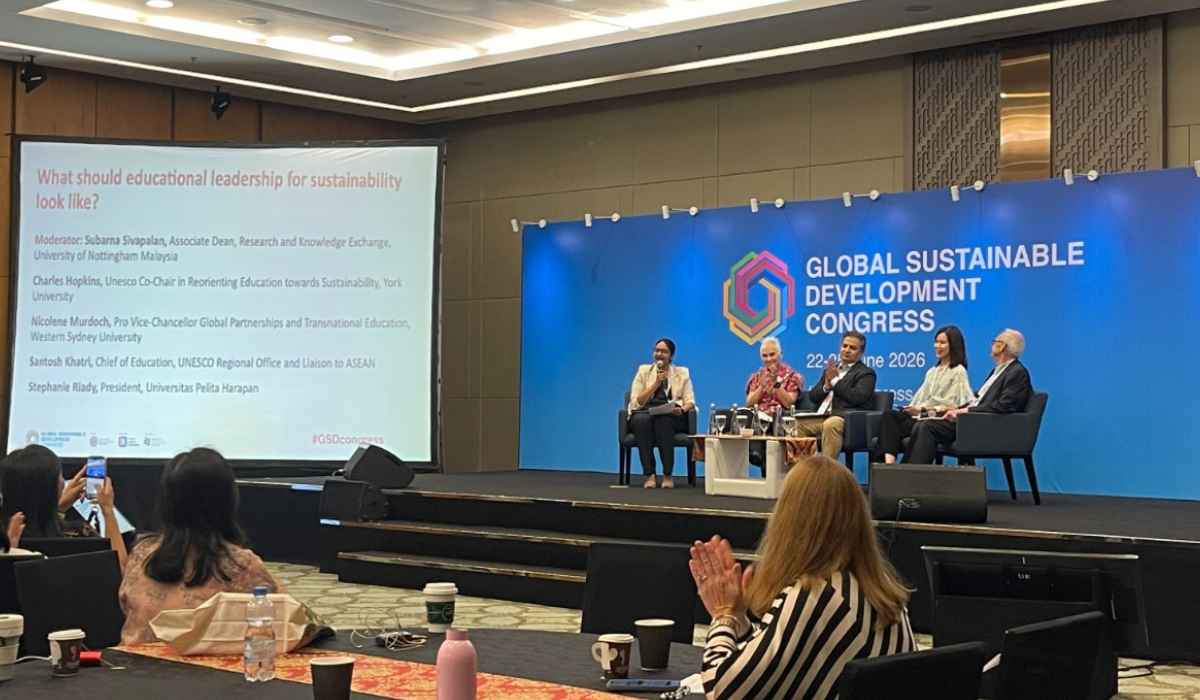 Dr. Stephanie Riady, Presiden UPH, Sorot Kepemimpinan Pendidikan yang Berdampak di Global Sustainable Development Congress 2026