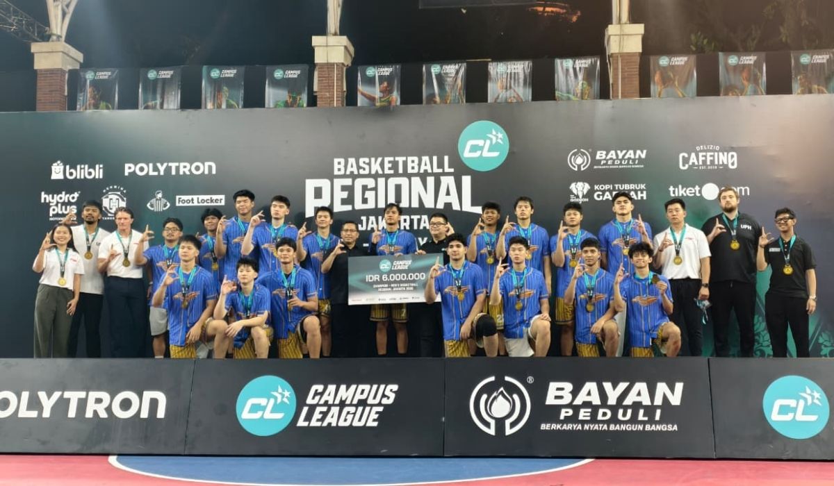 Tunjukan Performa Gemilang, Tim Basket UPH Juara Regional Jakarta dan Melaju ke Babak Nasional Campus League 2026