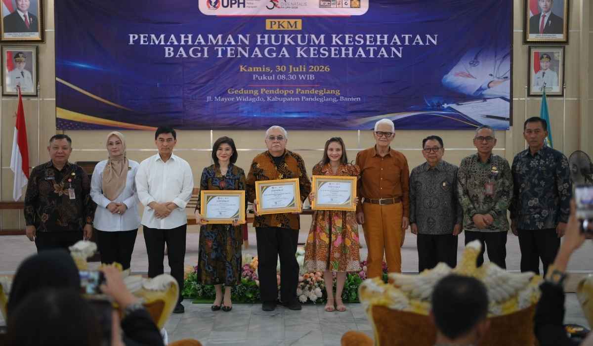 FH UPH Perkuat Hukum Kesehatan melalui PKM bagi Tenaga Kesehatan di Kabupaten Pandeglang