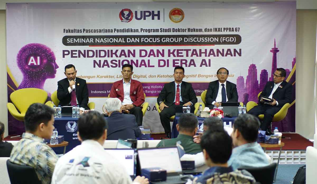 Seminar Nasional Bersama Lemhannas RI, UPH Dorong Penguatan Karakter dan Literasi Digital Generasi Muda di Era AI