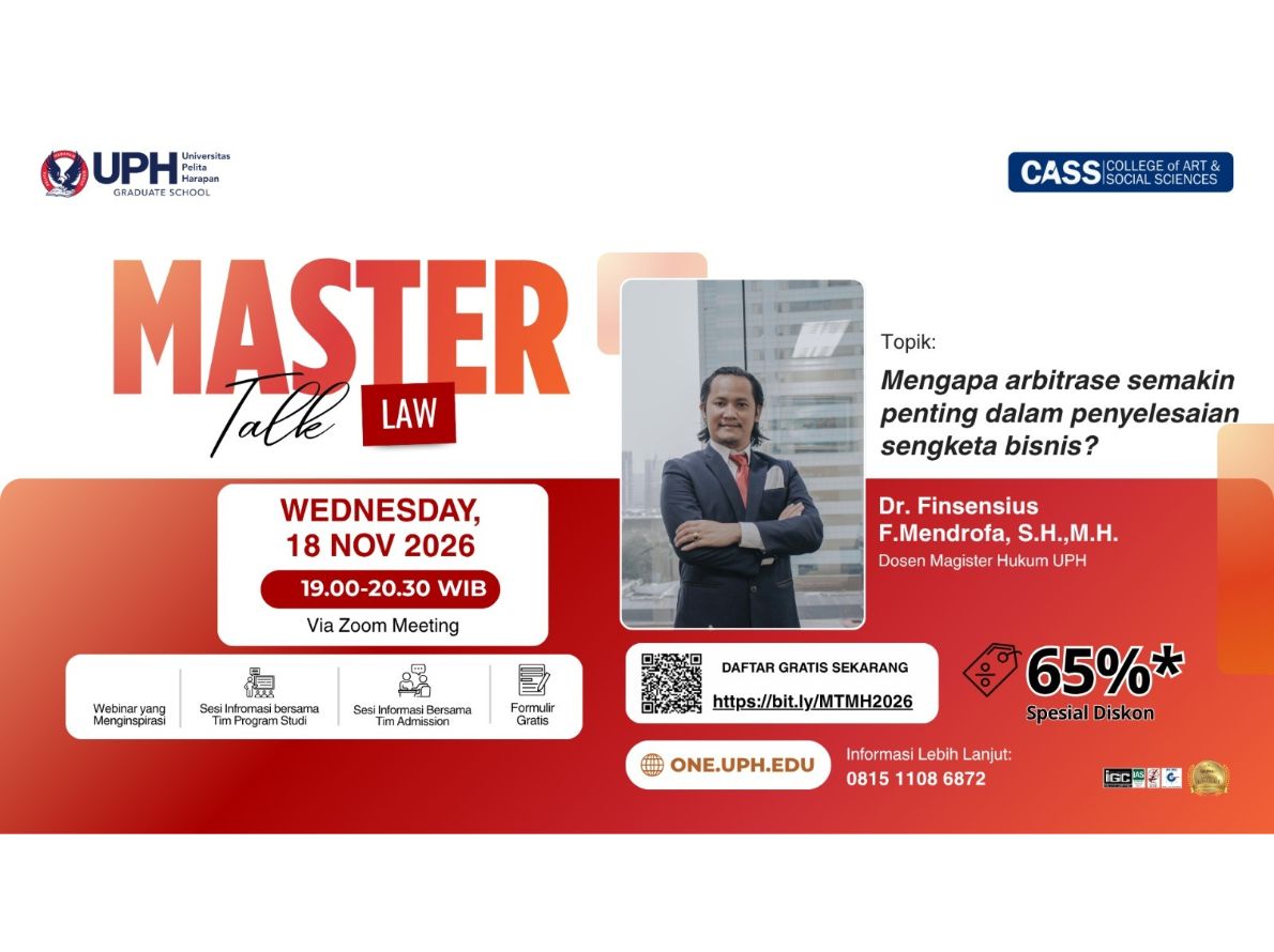 Master Talk Law: Mengapa Arbitrase Semakin Penting dalam Penyelesaian Sengketa Bisnis?