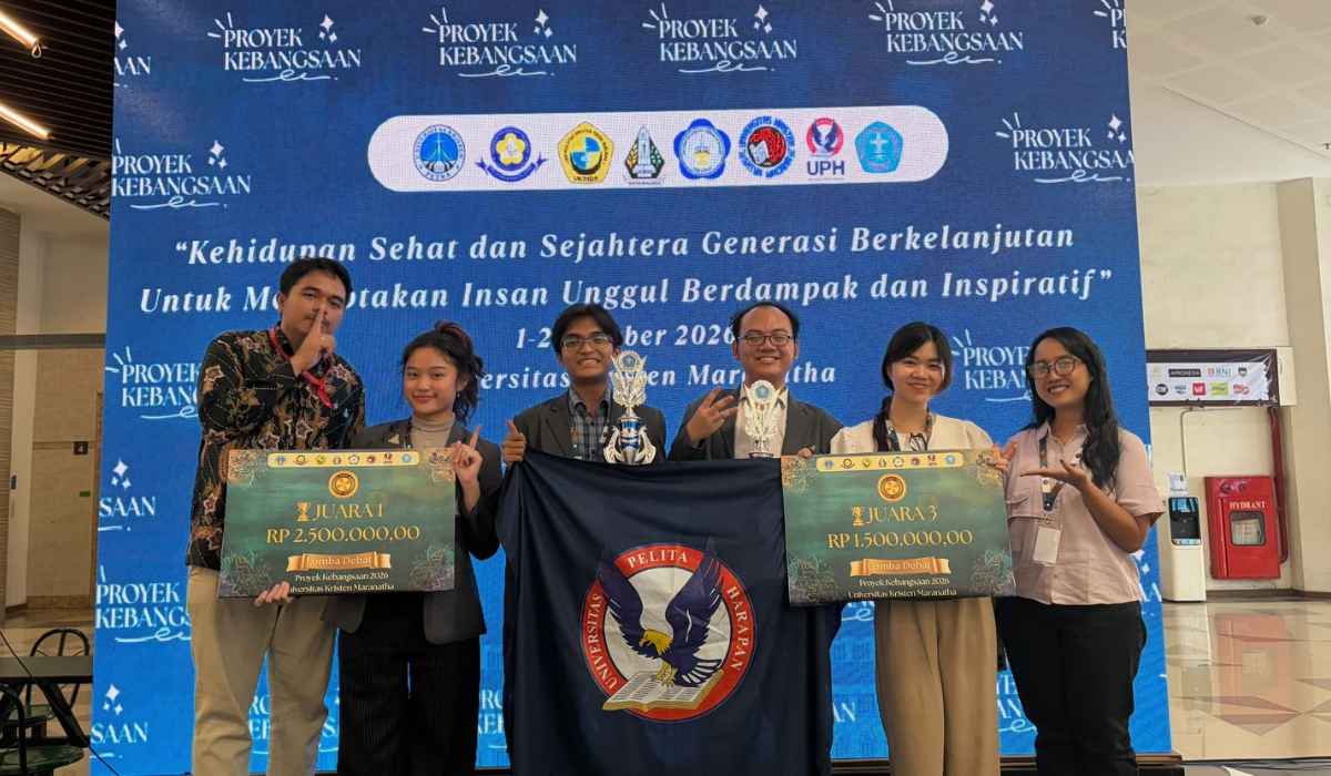 Uji Kemampuan Berpikir Kritis, PHASED UPH Raih Juara 1 dan 3 di Kompetisi Debat Proyek Kebangsaan Nasional 2026